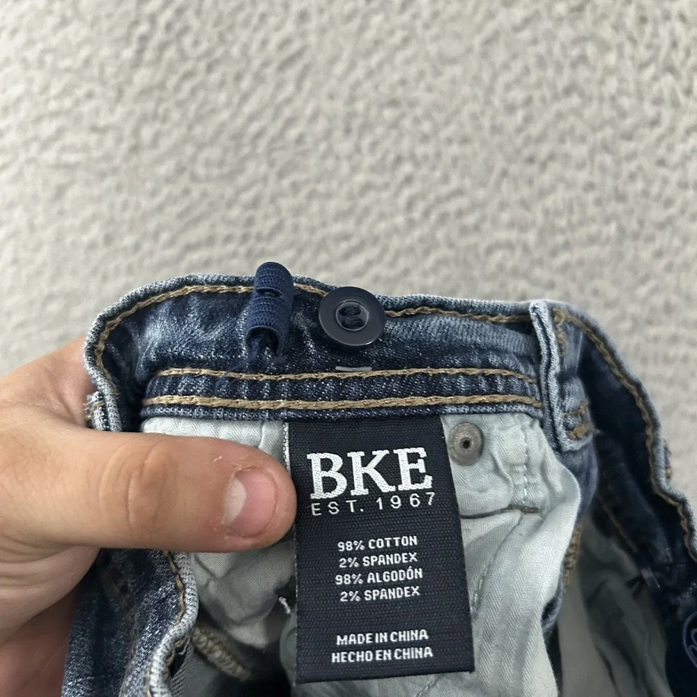 BKE Jeans Youth Boys 5 Regular Conner Bootcut Adjustable Waist Stretch
